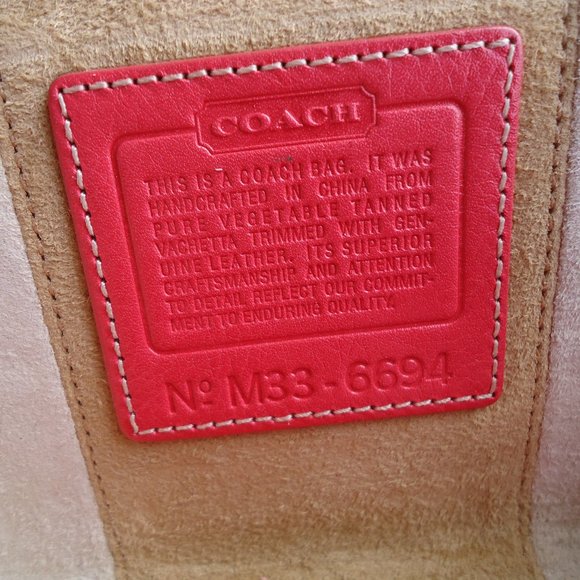 Coach Vachetta leather buckle wristlet wallet. - Picture 12 of 16